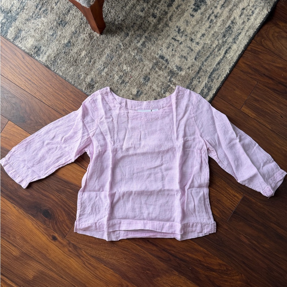 Martha Stewart linen top